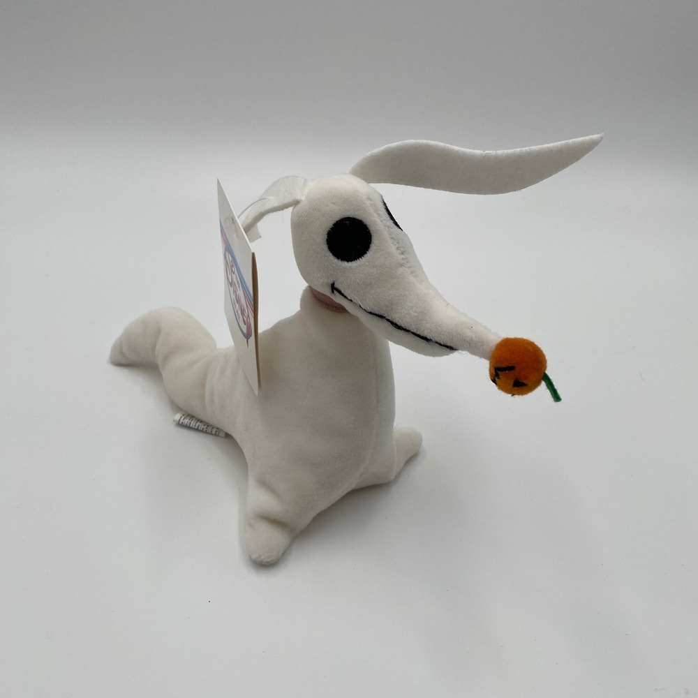Disney Nightmare Before Christmas Zero Plush Dog‎ Stuffed Animal with Tags 8"